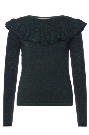 Sweter z falbaną przy dekolcie, zdjęcie 1 Sweter z falbaną przy dekolcie od Diane Von Furstenberg
